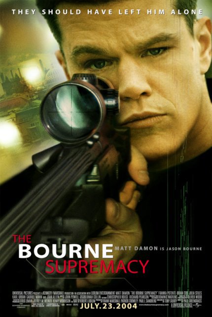 MATT DAMON JULIA STILES BRIAN COX SIGNED X6 "THE BOURNE SUPREMACY" SCRIPT RPT