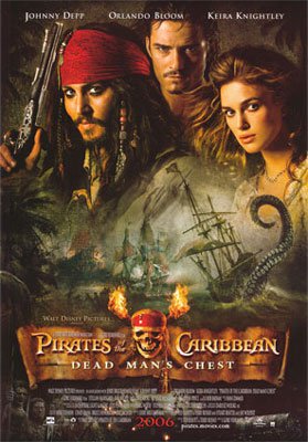 ORLANDO BLOOM JOHNNY DEPP SIGNED X7 "PIRATES 2 DEAD MANS CHEST" MOVIE SCRIPT RPT