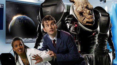 DAVID TENNANT NICHOLAS BRIGGS SIGNED X10 DR. WHO "SMITH AND JONES" TV SCRIPT RPT