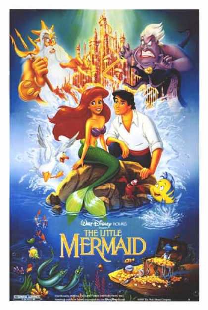 JODI BENSON SIGNED DISNEY "THE LITTLE MERMAID" MOVIE SCRIPT W/ ALL LYRICS RPT