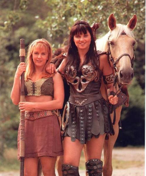LUCY LAWLESS RENEE O'CONNOR SIGNED X4 "XENA WARRIOR PRINCESS" PILOT SCRIPT RPT