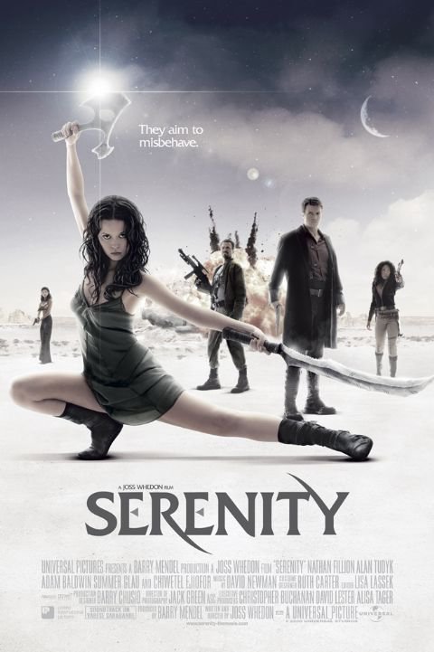 JOSS WHEADON SUMMER GLAU NATHAN FILLION SIGNED X10 "SERENITY" MOVIE SCRIPT RPT