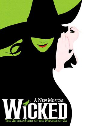 KRISTIN CHENOWETH IDINA MENZEL JOEL GREY SIGNED X4 "WICKED" MUSICAL SCRIPT RPT