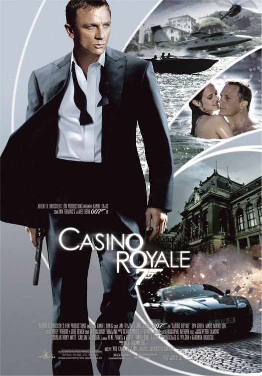 DANIEL CRAIG JUDI DENCH EVA GREEN SIGNED "CASINO ROYALE" JAMES BOND SCRIPT RPT