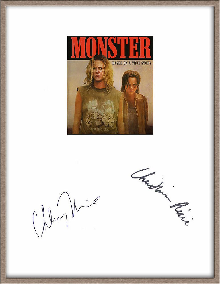CHARLIZE THERON & CHRISTINA RICCI SIGNED X2 MONSTER MOVIE SCRIPT SCRIPT RPT