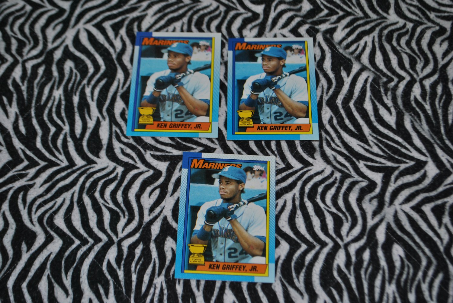 1990 topps ken griffey jr all star rookie card