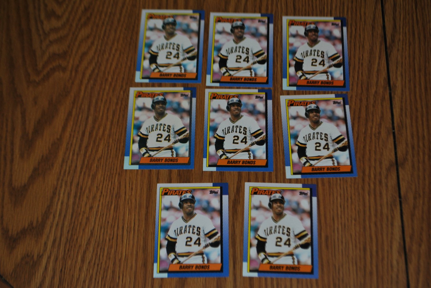 1990 topps barry bonds lot