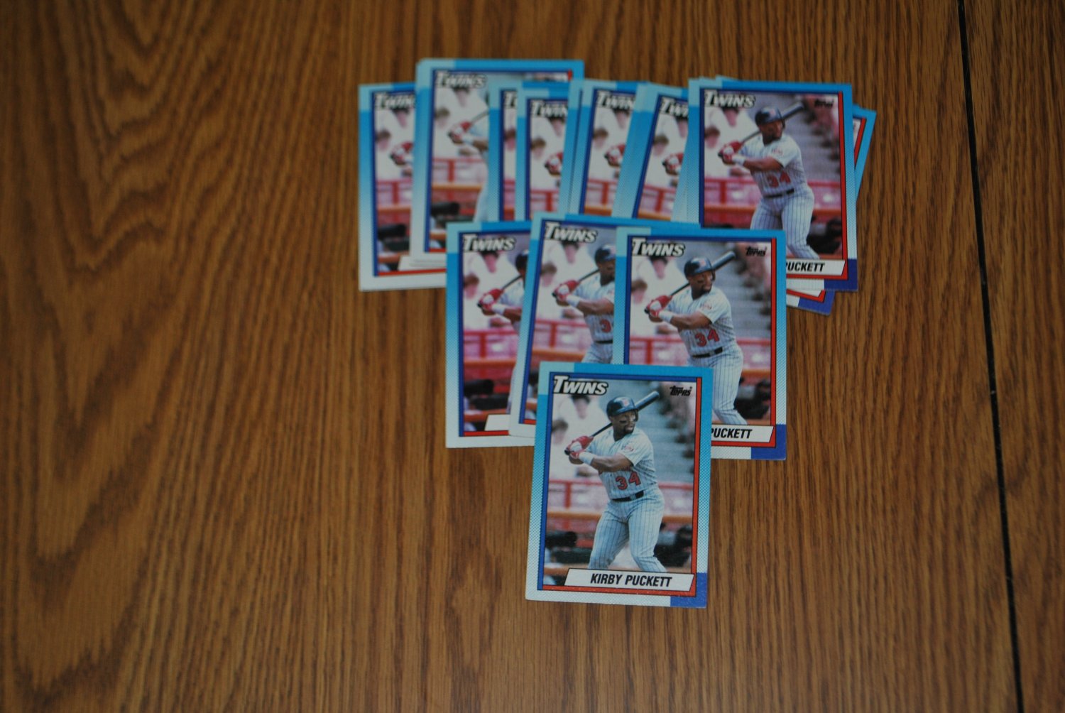 1990 topps kirby puckett lot