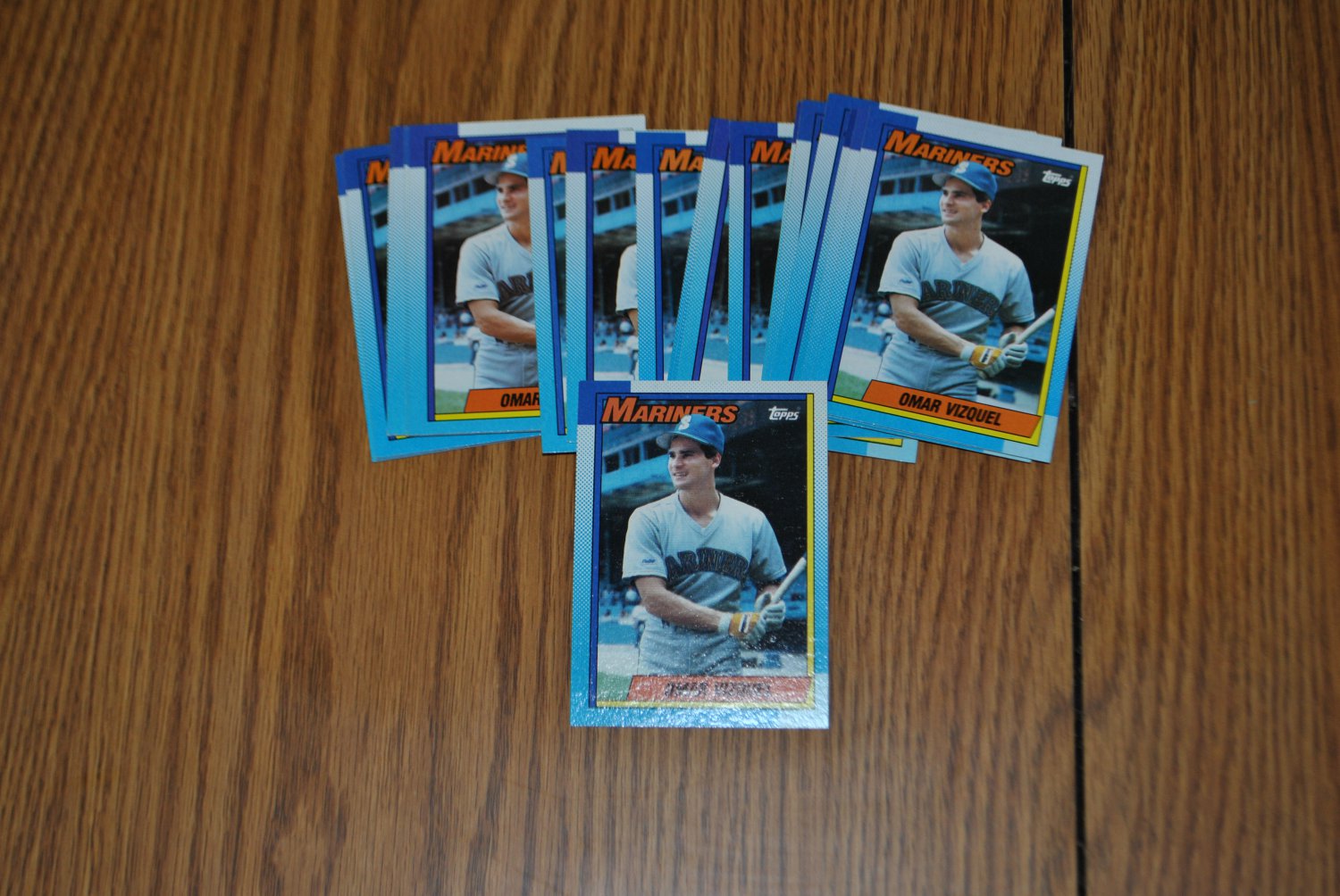 1990 topps omar vizquel lot