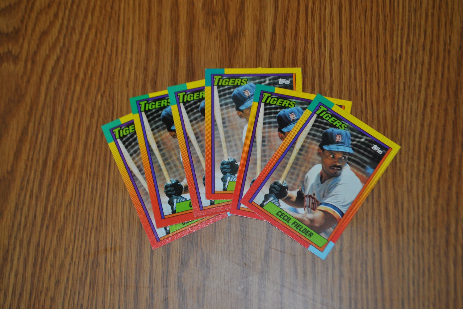 1990 topps traded cecil fielder lot