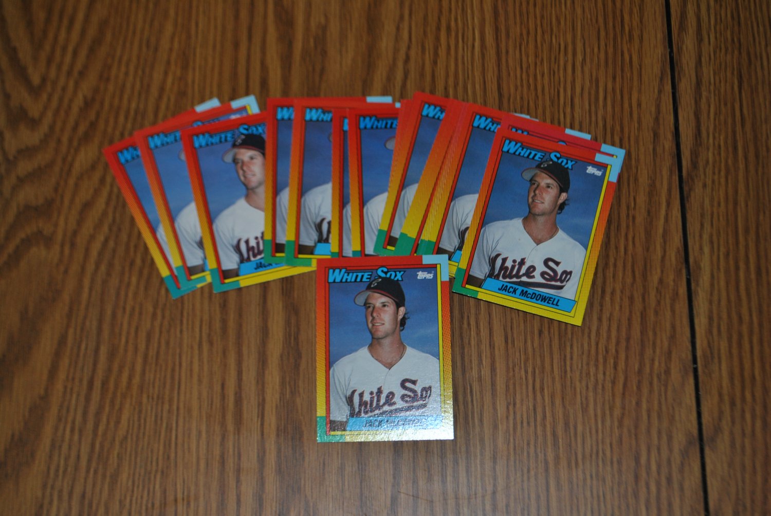 1990 topps traded jack mcdowell lot.