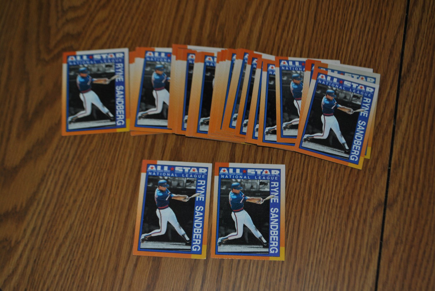 1990 topps ryne sandberg all star lot.