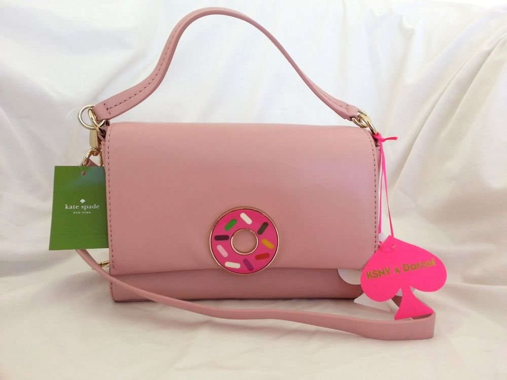 Kate Spade New York x Darcel Tobyn Satchel/Crossbody Bag in Pink NWT: SRP:$398