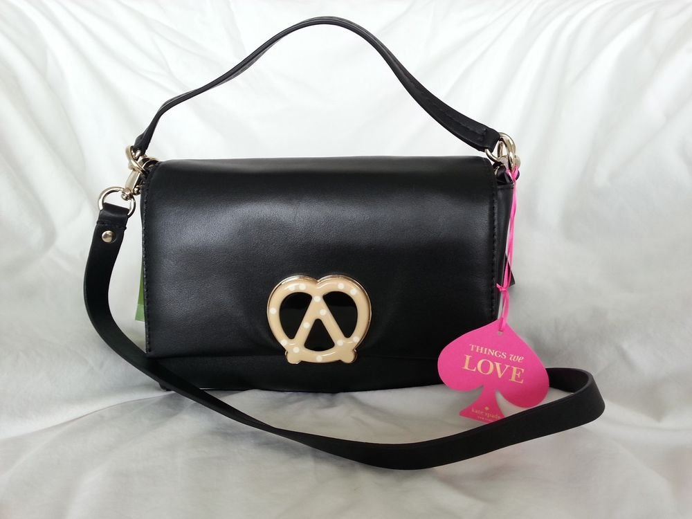 Kate Spade Handbag x Darcel Tobyn Satchel/Crossbody Bag in Black NWT: SRP:$398