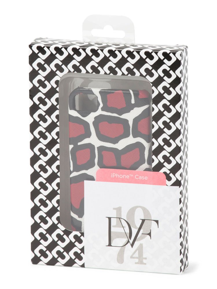 Diane Von Furstenberg DVF 1974 iPhone 4/4S case in Red or Blue-RP: $55.00