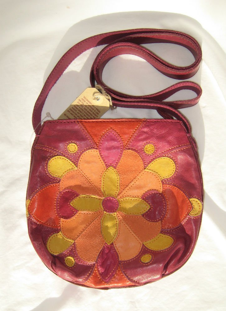 Lucky Brand Patch Crossbody Bag Purse in Tropical Berry - NWT - SRP $129.00