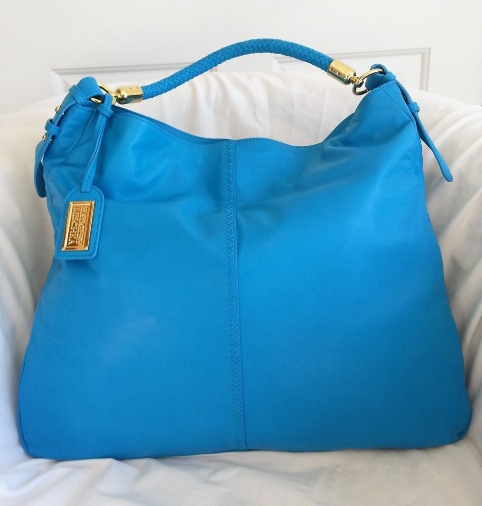 BADGLEY MISCHKA ULTRA-SOFT LEATHER HENRIKE TOTE HOBO BAG-NWT- SRP: $398