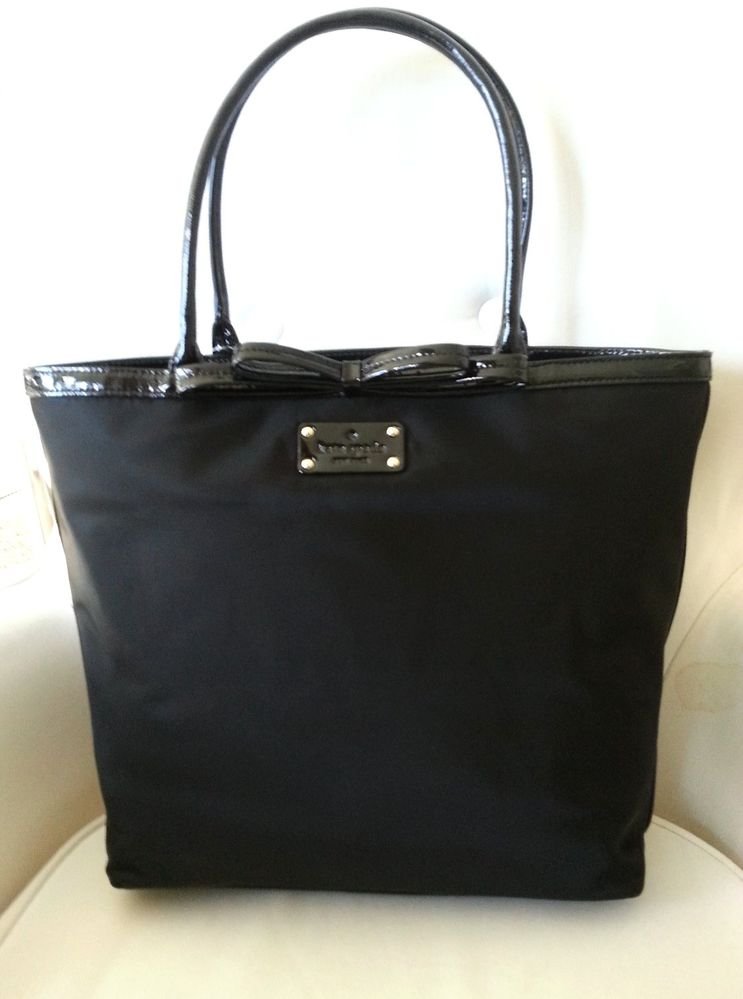 Kate Spade New York Bowrama Louisa Shoulder/Tote Bag in Black NWT: RP$265