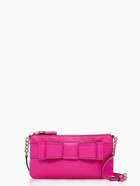 Kate Spade New York Villabella Ave Celina Leather Crossbody Handbag in Pink NWT