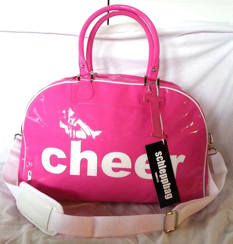 Trumpette PVC Large 'Cheer' Schleppbag Bag in Hot Pink-NWT-RP: $80+