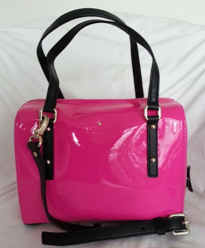 Kate Spade New York Jackson Square Small Damien Handbag in Vivid Pink