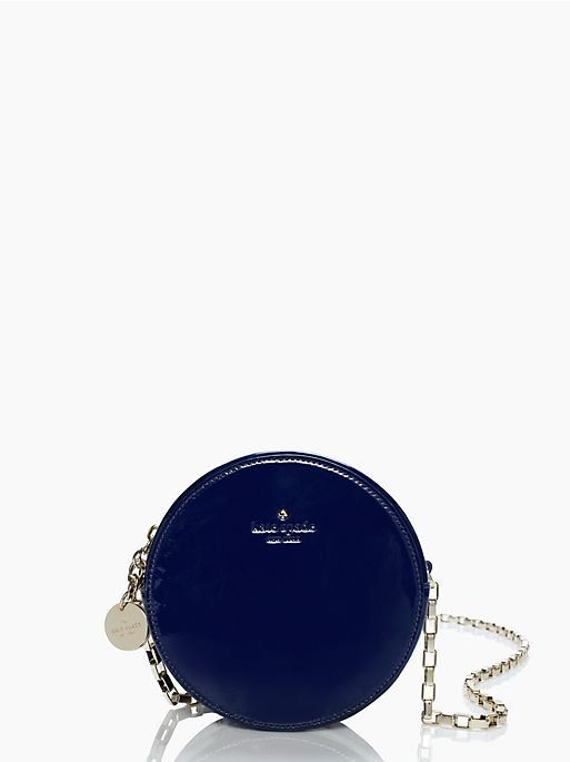 kate spade handbag get out of town dot crossbody bag in blue