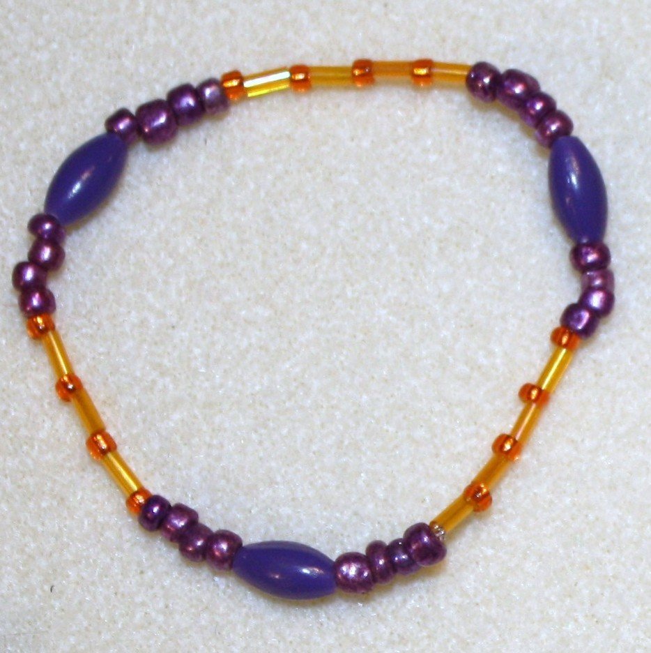 Clemson Fan Bracelet - Item #CLEM1B