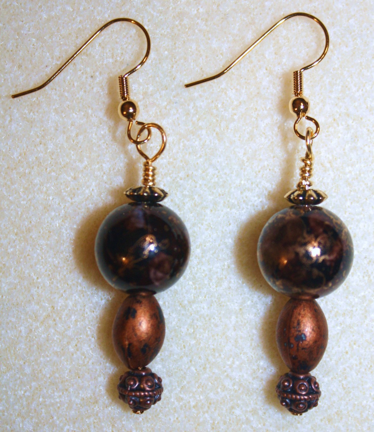 Elegant Copper Earrings - Item #E41