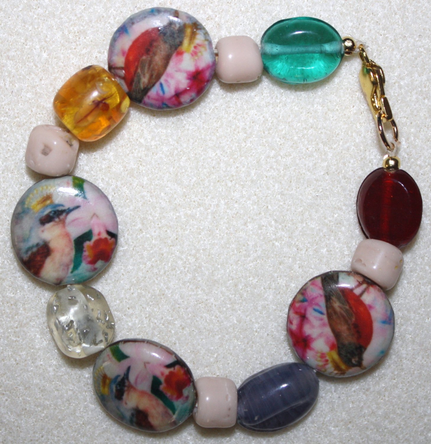 Wings and Petals Bracelet - Item #B23
