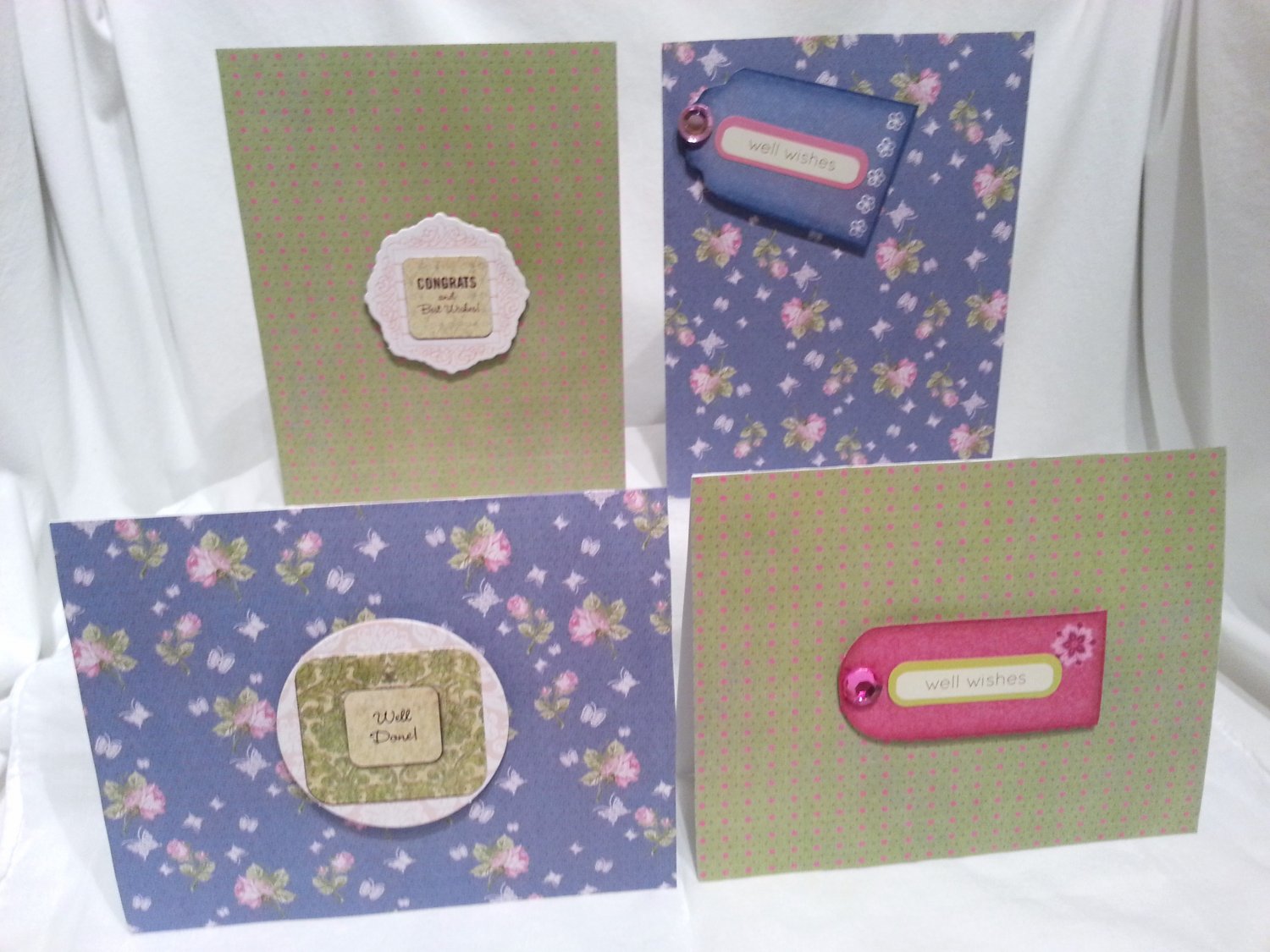 Floral N' Dot Notecard Set - Item #NCS24