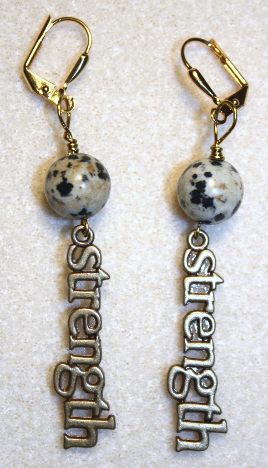 Strength Earrings - Item #E275