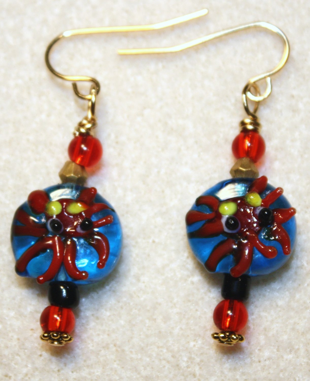 Fun N' Friendly Crab Earrings - Item #E330