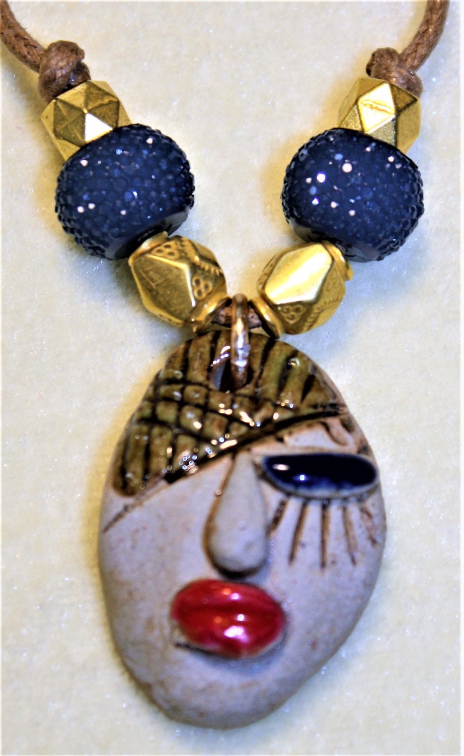 Winking Diva Necklace - Item #N20B