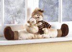 Snowman Window Ornament