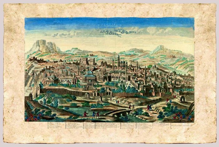 ?Jerusalem today? by Jean Francois Daumont, 1780