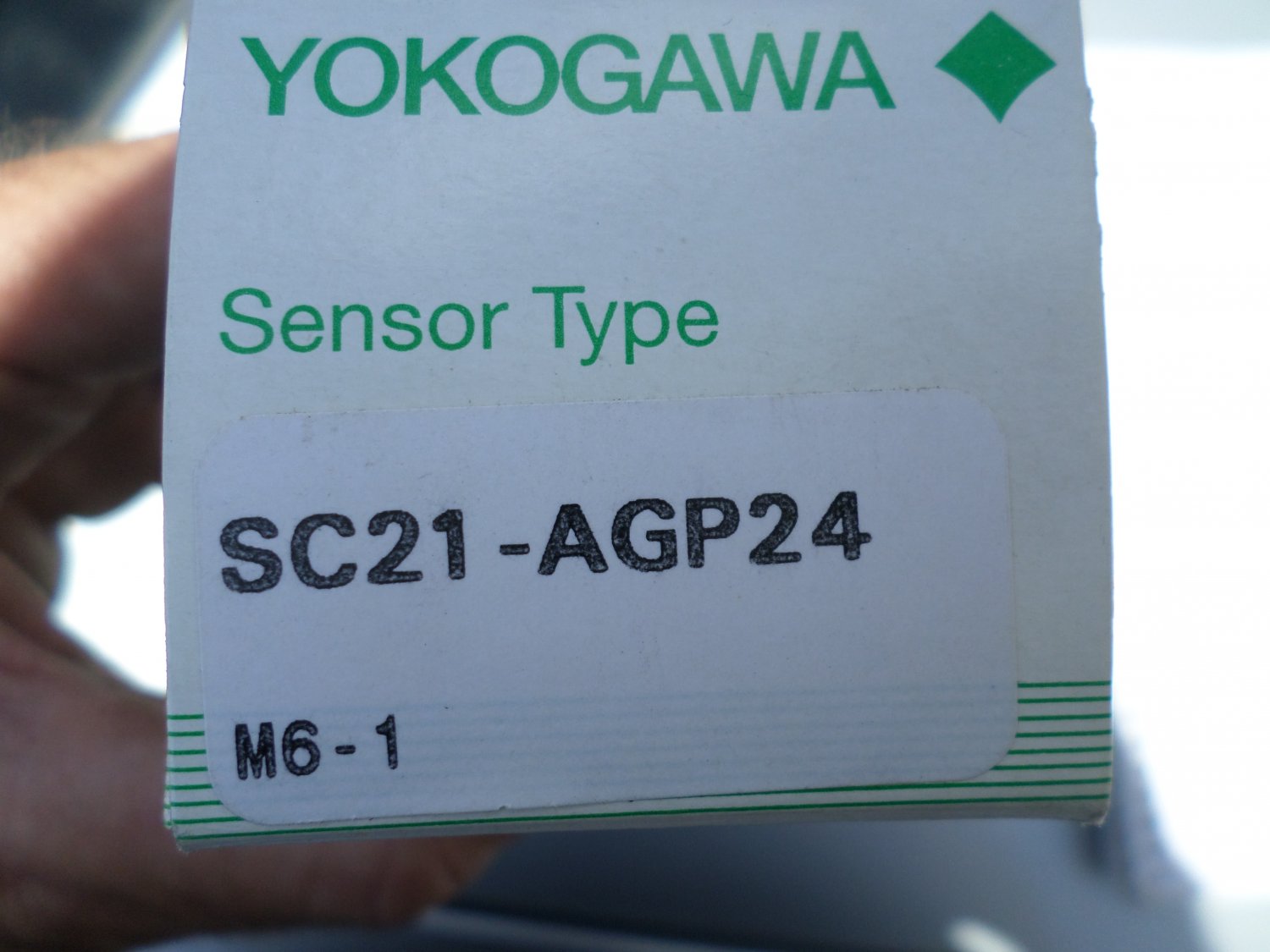 Yokogawa Sensor Type SM60-PT0100