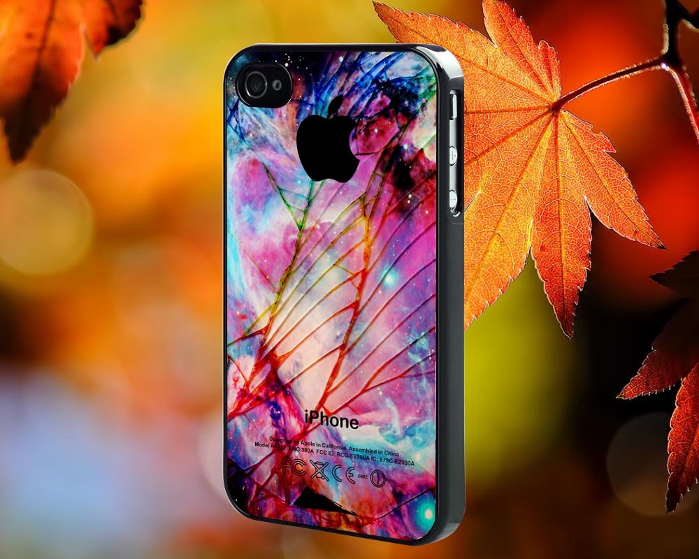 CRACKED OUT GALAXY for iPhone 4/4S,5,5c,5s & samsung galaxy S3,S4,S5 Case Hard Plastic Cover