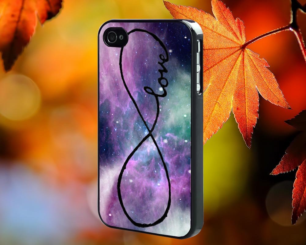 GALAXY INFINITY LOVE for iPhone 4/4S,5,5c,5s & samsung galaxy S3,S4,S5 Case Hard Plastic Cover