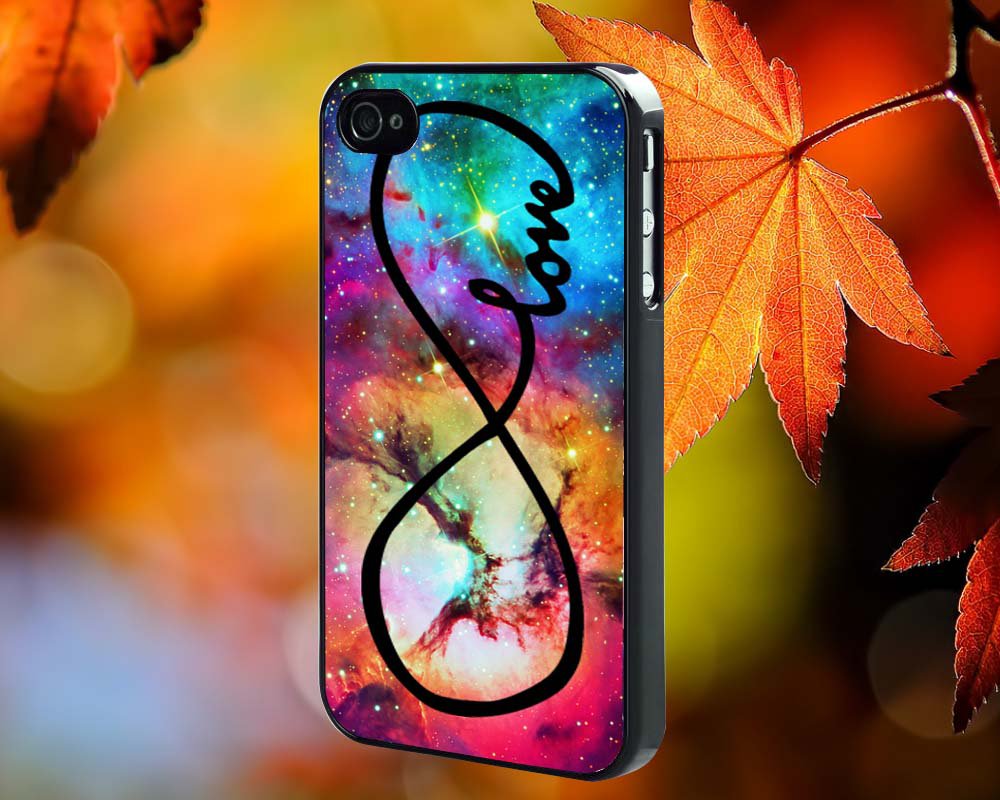 INFINITY GALAXY NEBULA for iPhone 4/4S,5,5c,5s & samsung galaxy S3,S4,S5 Case Hard Plastic Cover