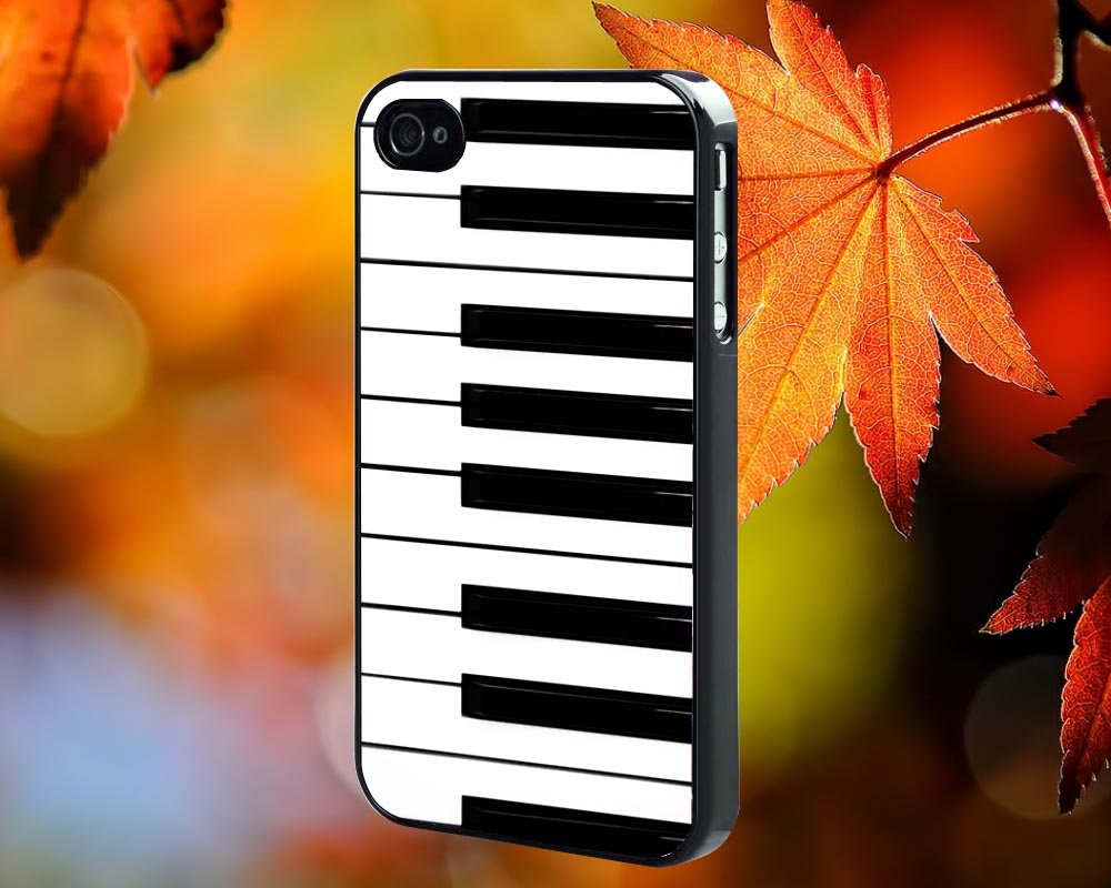 piano for iPhone 4/4S,5,5c,5s & samsung galaxy S3,S4,S5 Case Hard Plastic Cover