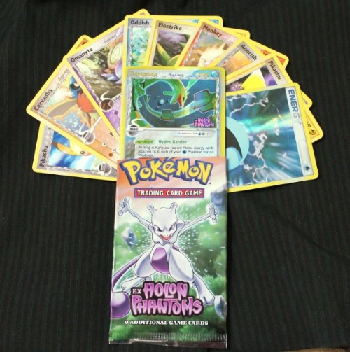 Pokemon Card Random EX Holon Phantoms lot in original pack wrapper! EX/NM-MT