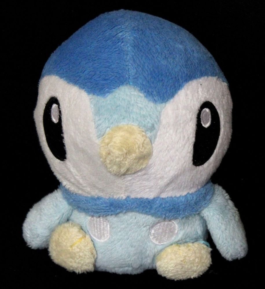 Pokemon Center Piplup Pokemon Plush Toy Poke Doll + Free Card!
