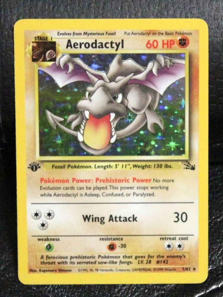 Pokemon First Edition Fossil Set Cards + Bonus Cards! Choose the card & quality!