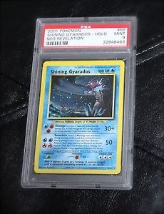 PSA 9 MINT Graded Shining Gyarados 65/64 Neo Revelations Pokemon Card TCG