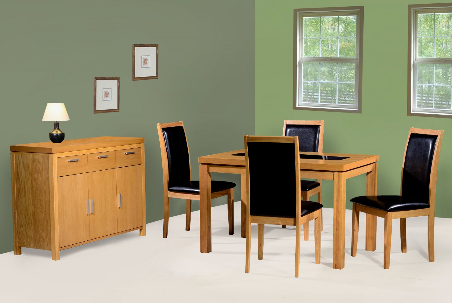 Lombok 4 seater dining set
