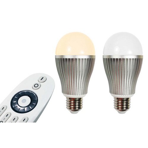 3xLed Remote Control Light Bulb, 6W, E27, Dimmble, CCT Changing 3000~6500K