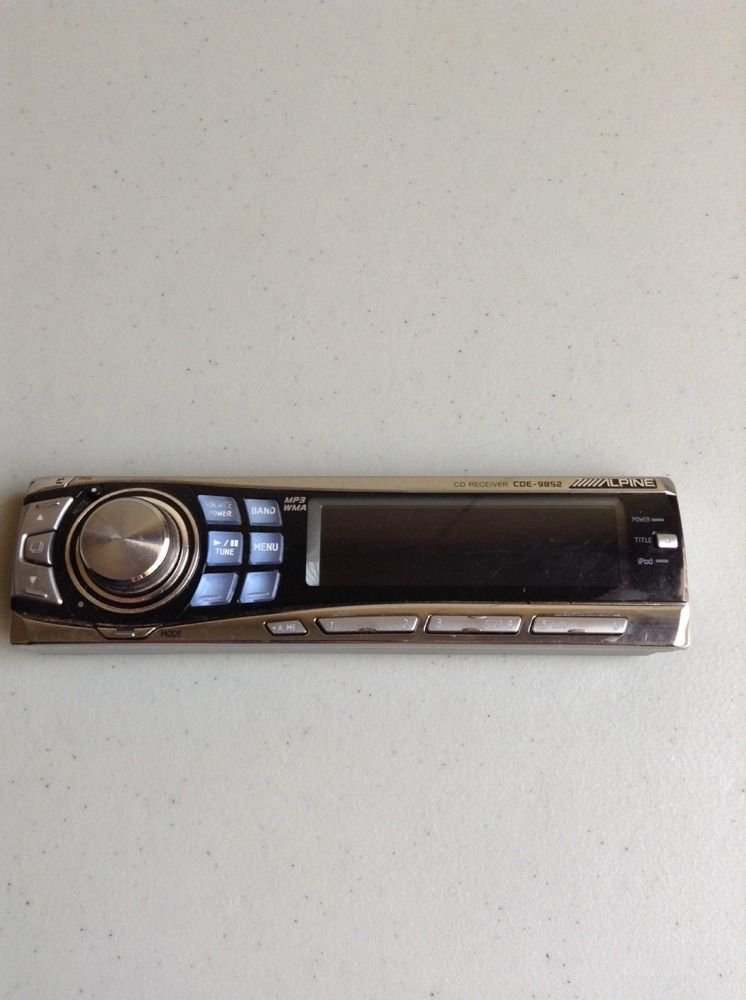 ALPINE CDE-9852 CD Replacement Faceplate