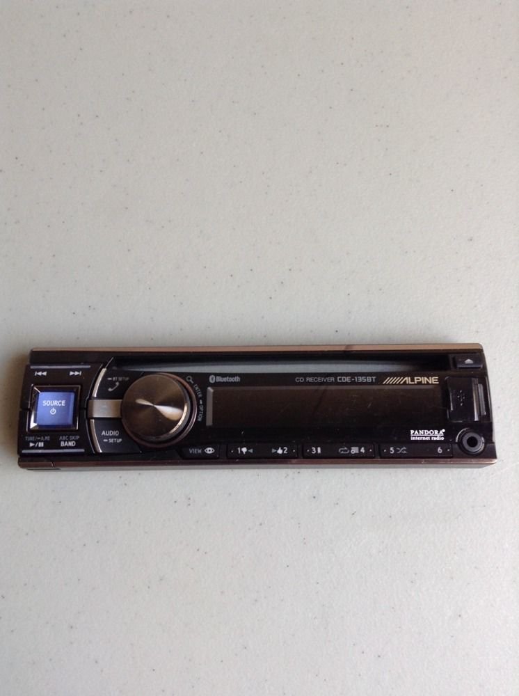 ALPINE CDE-135BT CD Replacement Faceplate