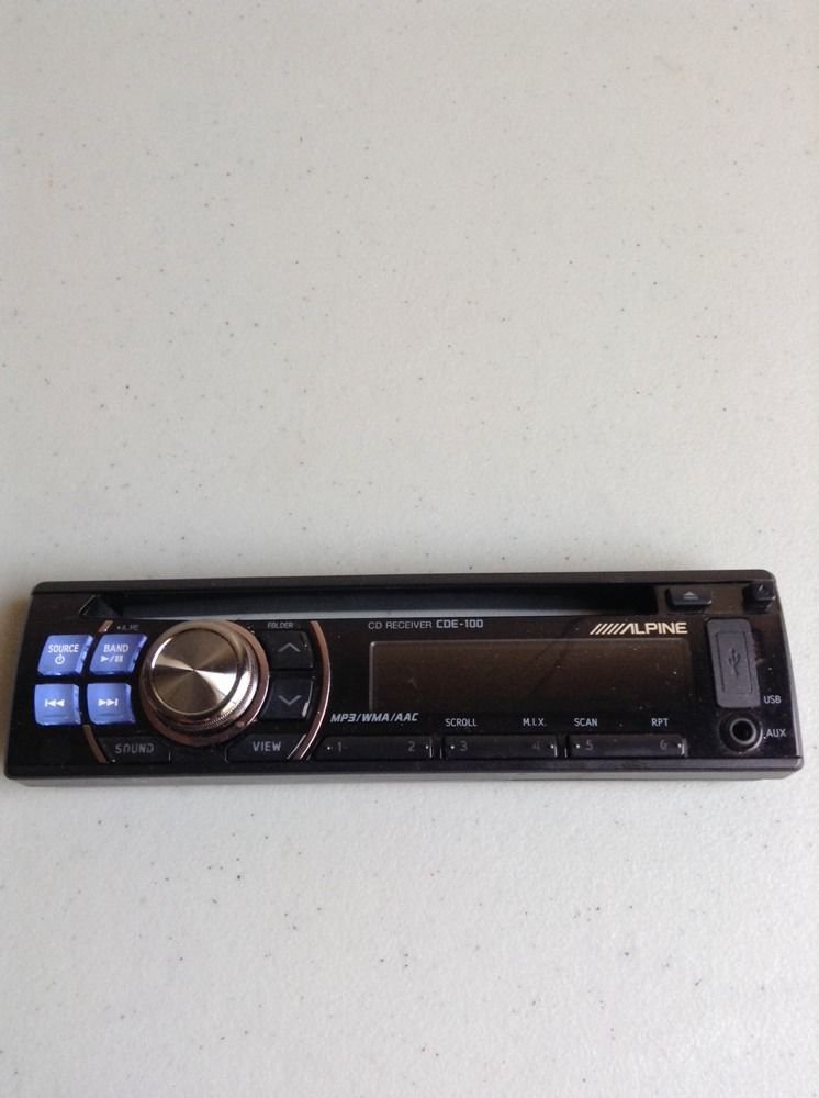ALPINE CDE-100 CD Replacement Faceplate