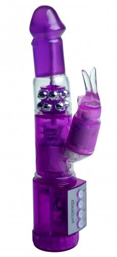 Wet and Wild Purple Waterproof Rabbit Vibe AC925